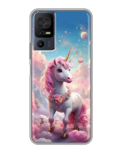 Чохол для TCL 40 SE з картинкою «Єдиноріг серед хмар» Чохол для TCL 40 SE з картинкою «Єдиноріг серед хмар»