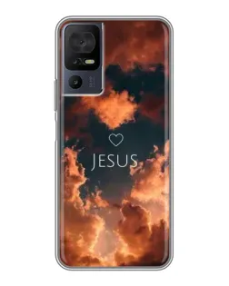 Чохол для TCL 40 SE з картинкою «Сяйво Імені Jesus»