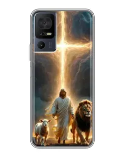 Чохол для TCL 40 SE з картинкою «Лев Юди та Світло»