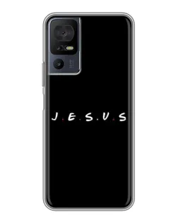 Чохол для TCL 40 SE з картинкою «Крапки віри J.E.S.U.S.»