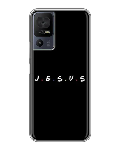 Чохол для TCL 40 SE з картинкою «Крапки віри J.E.S.U.S.» Чохол для TCL 40 SE з картинкою «Крапки віри J.E.S.U.S.»