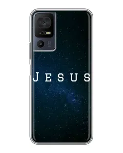 Чохол для TCL 40 SE з картинкою «Зоряне небо Jesus»