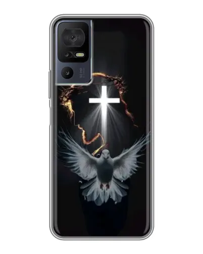 Чохол для TCL 40 SE з картинкою «Голуб та Світло» Чохол для TCL 40 SE з картинкою «Голуб та Світло»