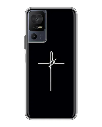 Чохол для TCL 40 SE з картинкою «Тонкий хрест» Чохол для TCL 40 SE з картинкою «Тонкий хрест»