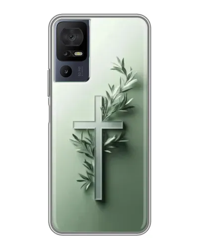 Чохол для TCL 40 SE з картинкою «Оливкова гілка» Чохол для TCL 40 SE з картинкою «Оливкова гілка»