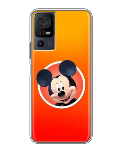 Чохол для TCL 40 SE з картинкою «Mickey в колі»