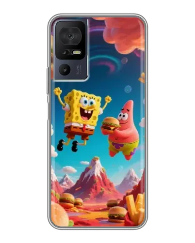 Чохол для TCL 40 SE з картинкою «Космічний фастфуд» Чохол для TCL 40 SE з картинкою «Космічний фастфуд»
