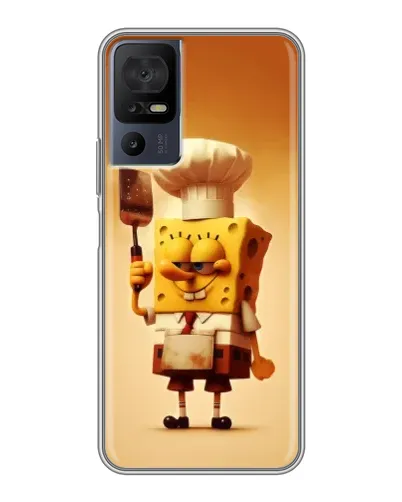 Чохол для TCL 40 SE з картинкою «Губка Боб кухар» Чохол для TCL 40 SE з картинкою «Губка Боб кухар»