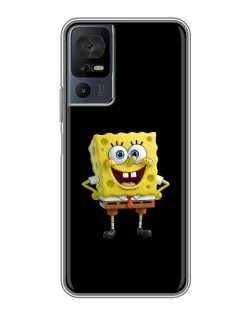 Чохол для TCL 40 SE з картинкою «Класичний Губка Боб»