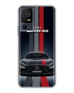 Чохол для TCL 40 SE з картинкою «Mercedes — білий карбон» Чохол для TCL 40 SE з картинкою «Mercedes — білий карбон»