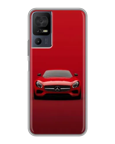 Чехол для TCL 40 SE с картинкой «Красный Mercedes AMG» Чехол для TCL 40 SE с картинкой «Красный Mercedes AMG»
