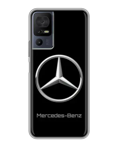 Чохол для TCL 40 SE з картинкою «Mercedes Silver Logo»