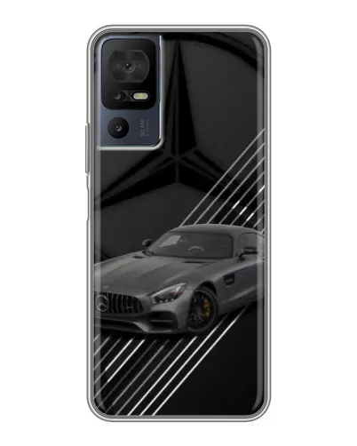 Чохол для TCL 40 SE з картинкою «Mercedes AMG — графіка»