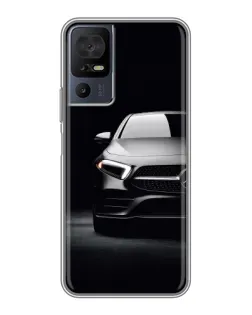 Чохол для TCL 40 SE з картинкою «Світло фар Mercedes»