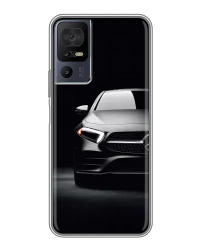 Чохол для TCL 40 SE з картинкою «Світло фар Mercedes»
