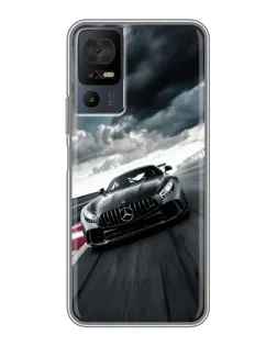 Чохол для TCL 40 SE з картинкою «Гоночний Mercedes AMG»