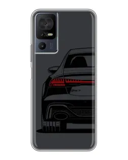 Чохол для TCL 40 SE з картинкою «Задня частина Audi — арт»