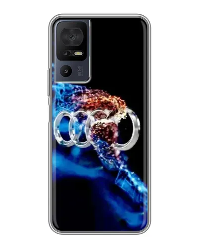 Чохол для TCL 40 SE з картинкою «Енергія лого Audi»