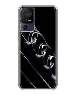 Чохол для TCL 40 SE з картинкою «Audi — абстрактні кільця»