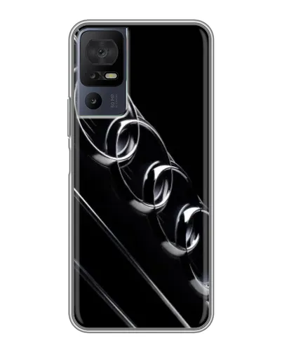 Чохол для TCL 40 SE з картинкою «Audi — абстрактні кільця»