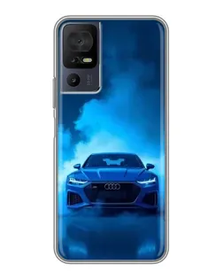 Чохол для TCL 40 SE з картинкою «Audi — блакитна енергія»