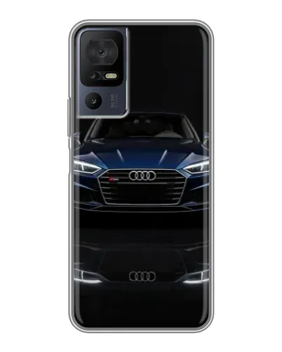 Чохол для TCL 40 SE з картинкою «Audi — нічне відображення»