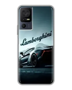Чохол для TCL 40 SE з картинкою «Класичний Lamborghini надпис»