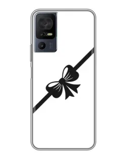 Чохол для TCL 40 SE з картинкою «Діагональний бант»