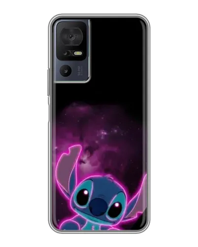 Чохол для TCL 40 SE з картинкою «Неоновий Stitch»