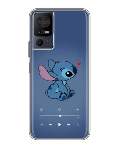 Чохол для TCL 40 SE з картинкою «Музичний Stitch»