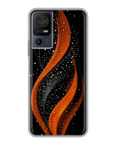 Чохол для TCL 40 SE з картинкою «Вогняна зоряна хвиля»