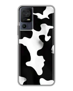Чохол для TCL 40 SE з картинкою «Чорно-біла пляма»