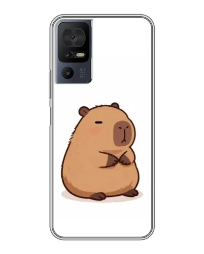 Чохол для TCL 40 SE з картинкою «Товстенька капібара»