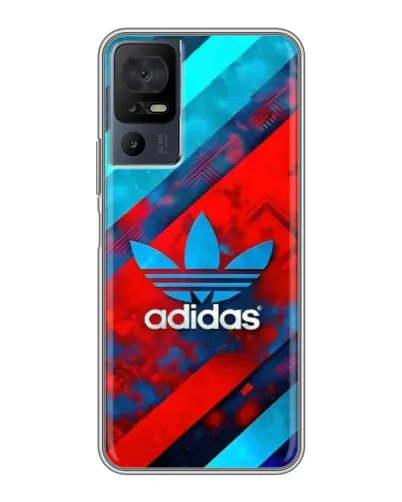 Чохол для TCL 50 5G з картинкою «Абстракція Adidas»