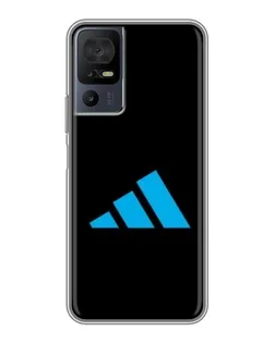 Чохол для TCL 50 5G з картинкою «Adidas Cyan Logo»