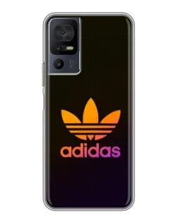 Чохол для TCL 50 5G з картинкою «Градієнт Adidas»