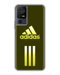 Чохол для TCL 50 5G з картинкою «Оливковий градієнт Adidas»