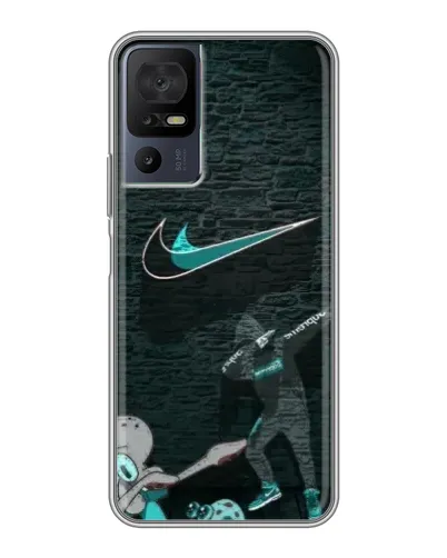 Чохол для TCL 50 5G з картинкою «Спортивний арт Nike»