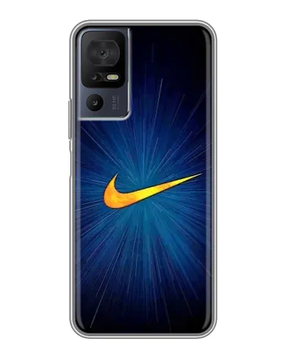 Чохол для TCL 50 5G з картинкою «Синій пульс Nike» Чохол для TCL 50 5G з картинкою «Синій пульс Nike»