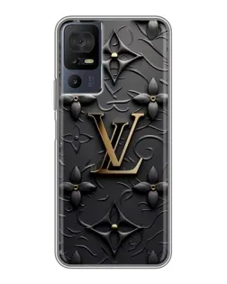 Чохол для TCL 50 5G з картинкою «Шкіряна текстура LV»