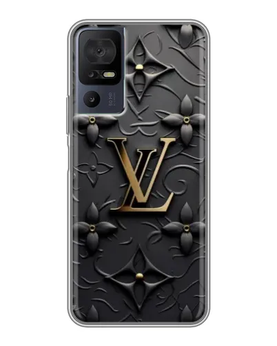 Чохол для TCL 50 5G з картинкою «Шкіряна текстура LV»