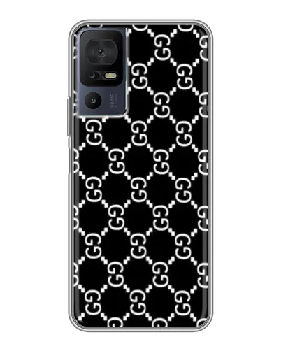 Чохол для TCL 50 5G з картинкою «Gucci — сітчастий паттерн»
