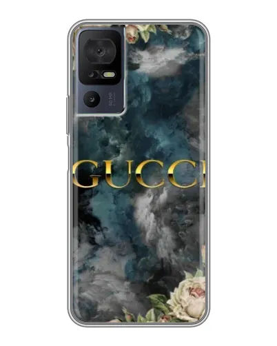 Чохол для TCL 50 5G з картинкою «Абстрактні квіти Gucci»
