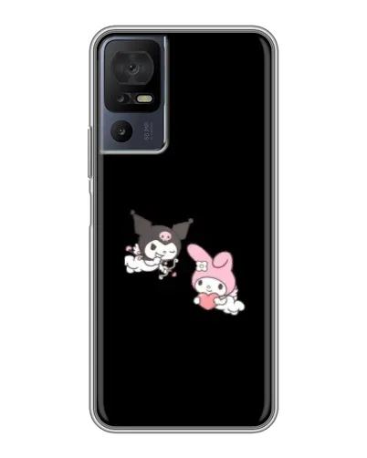 Чехол для TCL 50 5G с картинкой «My Melody и Kuromi» Чехол для TCL 50 5G с картинкой «My Melody и Kuromi»