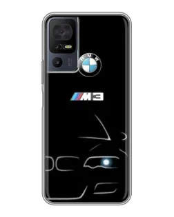 Чохол для TCL 50 5G з картинкою «Мінімалістичний принт BMW M3»