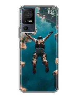 Чохол для TCL 50 5G з картинкою «PUBG — вільне падіння»