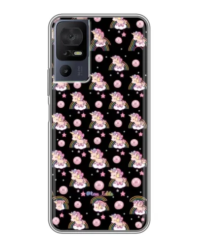 Чохол для TCL 50 5G з картинкою «Magic Unicorn паттерн»