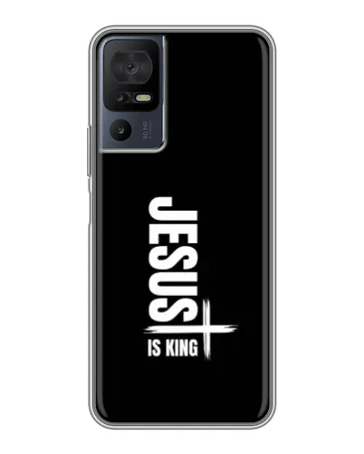 Чехол для TCL 50 5G с картинкой «Вертикаль веры Jesus»