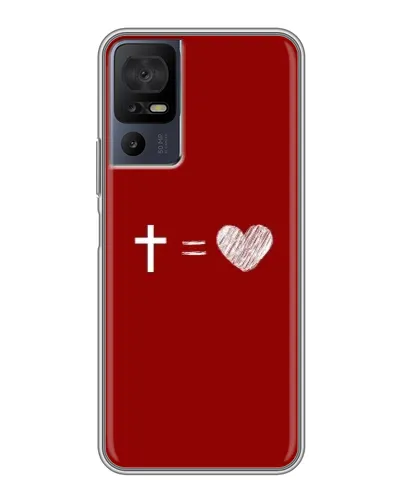 Чохол для TCL 50 5G з картинкою «Рівняння любові» Чохол для TCL 50 5G з картинкою «Рівняння любові»