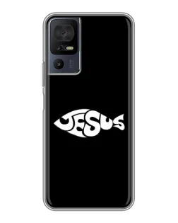 Чохол для TCL 50 5G з картинкою «Риба  Jesus»